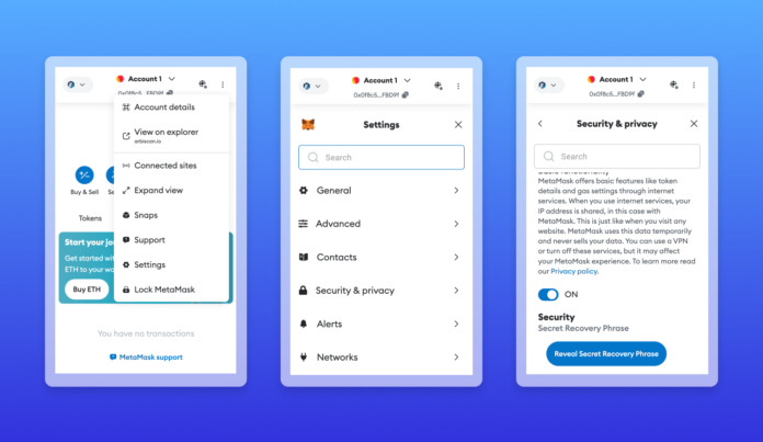 Metamask-recovery-phrase