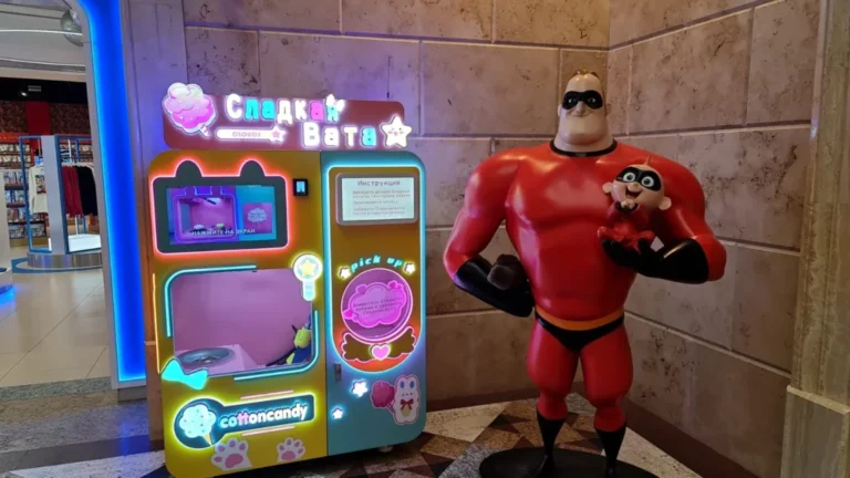 Cotton Candy Vending Machine: The Future of Impulse Treats